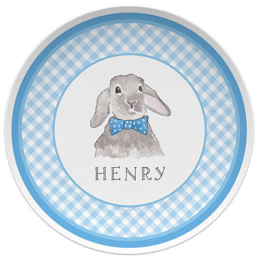 Blue Bunny Children's Plate